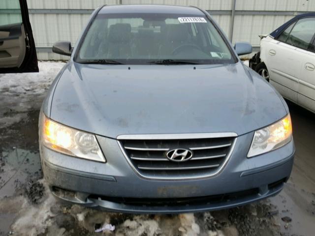 5NPET4AC5AH655563 - 2010 HYUNDAI SONATA GLS BLUE photo 9