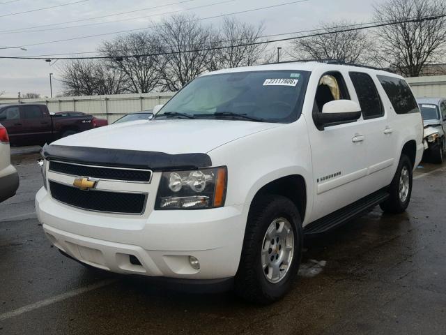 3GNFK16368G173516 - 2008 CHEVROLET SUBURBAN K WHITE photo 2