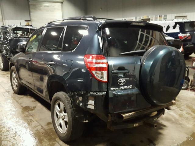 2T3BF4DV2AW076014 - 2010 TOYOTA RAV4 BLACK photo 3