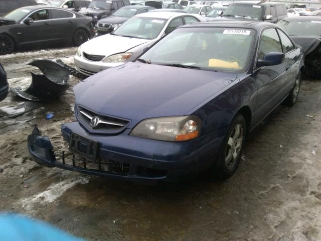 19UYA42413A001861 - 2003 ACURA 3.2CL BLUE photo 2