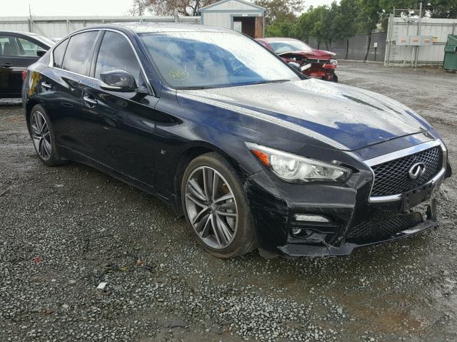 JN1BV7AP2FM348238 - 2015 INFINITI Q50 BASE Negro foto 1