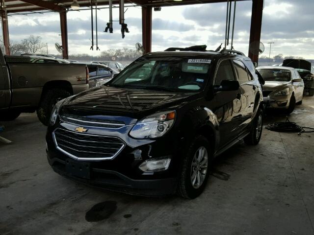 2GNALCEKXG1149710 - 2016 CHEVROLET EQUINOX LT BLACK photo 2