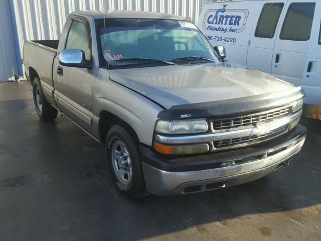 1GCEC14V0XZ116510 - 1999 CHEVROLET SILVERADO GOLD photo 1