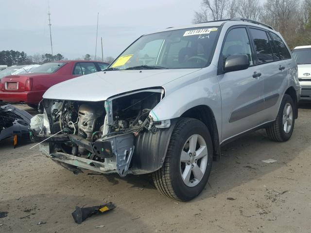 JTEGD20VX50090867 - 2005 TOYOTA RAV4 SILVER photo 2