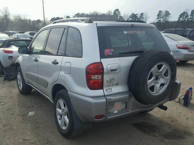 JTEGD20VX50090867 - 2005 TOYOTA RAV4 SILVER photo 3