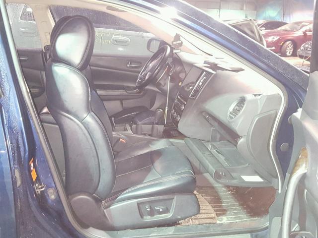 1N4AA51E79C841713 - 2009 NISSAN MAXIMA S BLUE photo 5