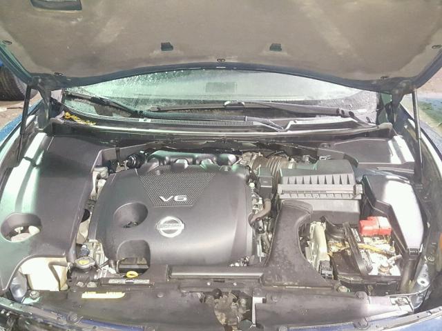 1N4AA51E79C841713 - 2009 NISSAN MAXIMA S BLUE photo 7