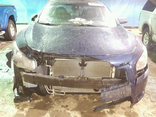 1N4AA51E79C841713 - 2009 NISSAN MAXIMA S BLUE photo 9