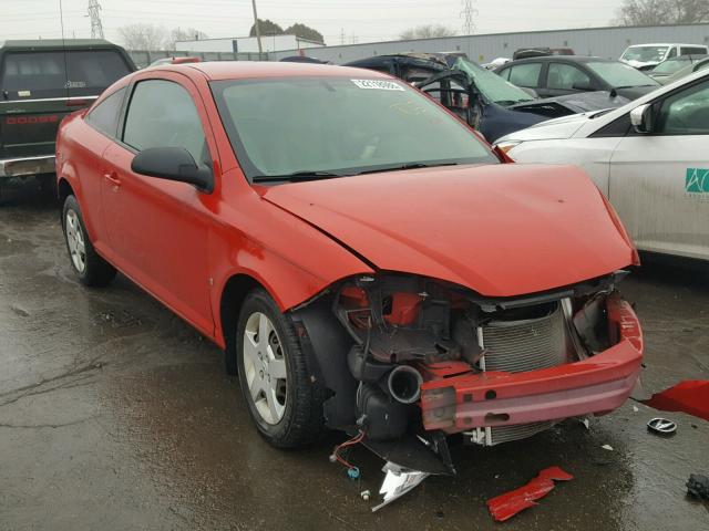 1G1AK15F577188610 - 2007 CHEVROLET COBALT LS RED photo 1