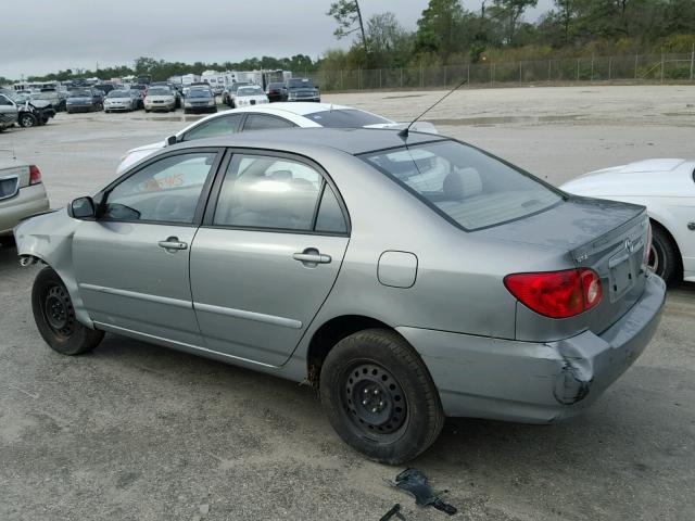 1NXBR32E63Z030556 - 2003 TOYOTA COROLLA CE SILVER photo 3