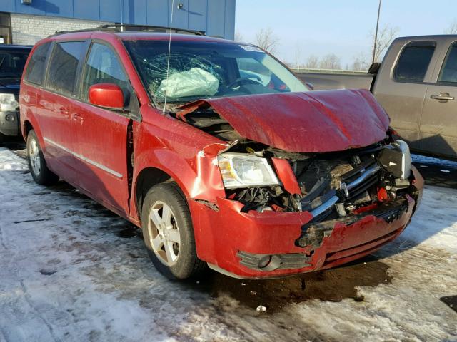 2D8HN54119R616363 - 2009 DODGE GRAND CARA RED photo 1