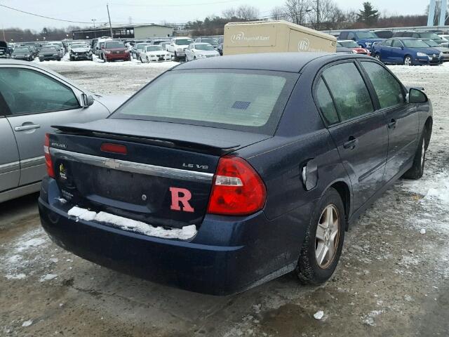 1G1ZT54864F193889 - 2004 CHEVROLET MALIBU LS BLUE photo 4