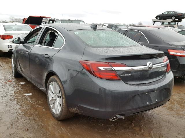 2G4GK5EX0F9147277 - 2015 BUICK REGAL 石墨色 照片 3