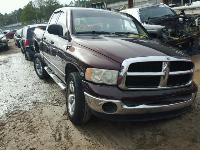 1D7HU18D35J580713 - 2005 DODGE RAM 1500 S PURPLE photo 1