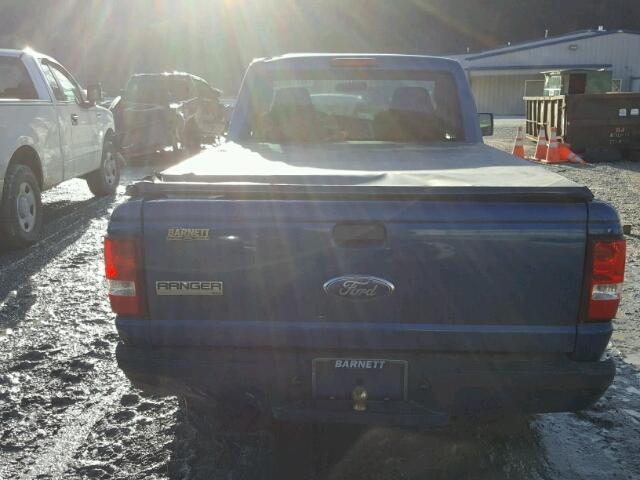 1FTYR10D68PA49482 - 2008 FORD RANGER BLUE photo 6