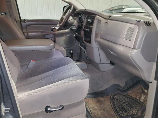 1D7HU18ZX2J197309 - 2002 DODGE RAM 1500 GRAY photo 5