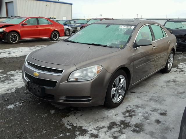 1G1ZC5E05AF295110 - 2010 CHEVROLET MALIBU 1LT 棕色 照片 2