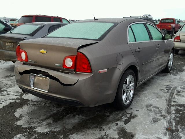 1G1ZC5E05AF295110 - 2010 CHEVROLET MALIBU 1LT 棕色 照片 4