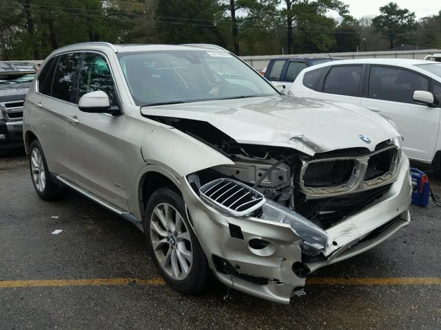 5UXKR0C54E0H25583 - 2014 BMW X5 XDRIVE3 CREAM photo 1