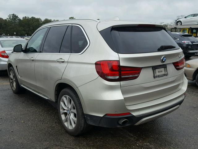 5UXKR0C54E0H25583 - 2014 BMW X5 XDRIVE3 CREAM photo 3