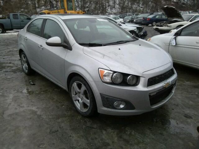 1G1JF5SG2D4111053 - 2013 CHEVROLET SONIC LTZ SILVER photo 1