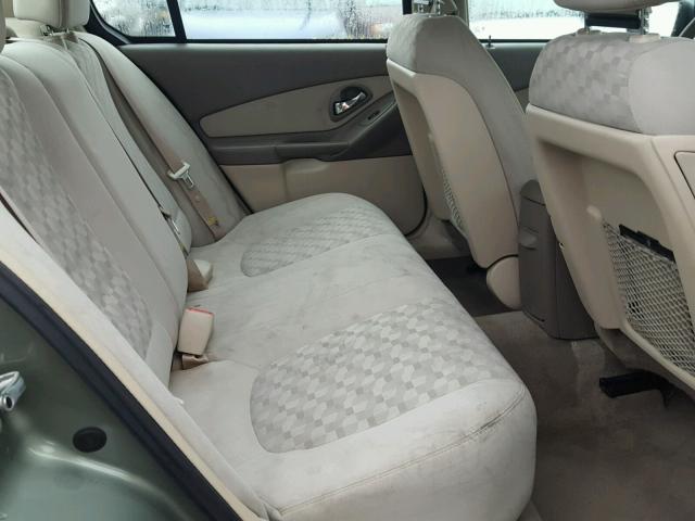 1G1ZT54825F206140 - 2005 CHEVROLET MALIBU LS GREEN photo 6
