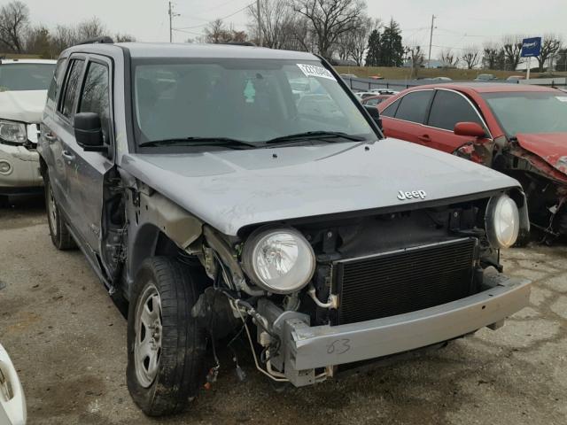 1C4NJPBBXGD698517 - 2016 JEEP PATRIOT SP SILVER photo 1