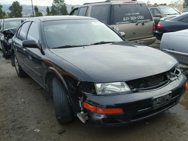 JN1CA21D1VM519407 - 1997 NISSAN MAXIMA GLE BLACK photo 1