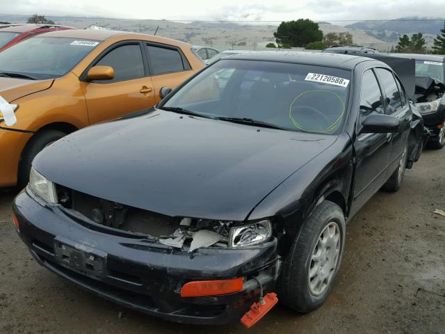 JN1CA21D1VM519407 - 1997 NISSAN MAXIMA GLE BLACK photo 2