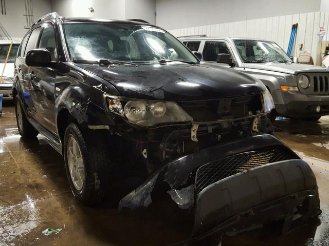 JA4LT21W99Z010323 - 2009 MITSUBISHI OUTLANDER BLACK photo 1