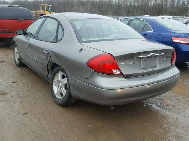 1FAFP56S71A150734 - 2001 FORD TAURUS SEL GRAY photo 3