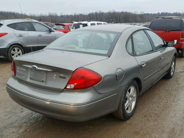 1FAFP56S71A150734 - 2001 FORD TAURUS SEL GRAY photo 4