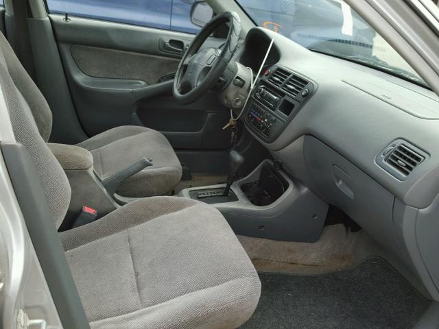 2HGEJ6677WH500947 - 1998 HONDA CIVIC LX GRAY photo 5