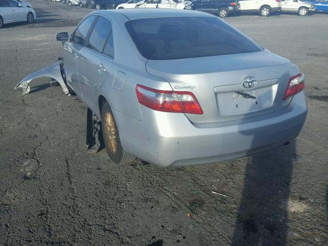 4T1BE46K27U573359 - 2007 TOYOTA CAMRY LE GRAY photo 3