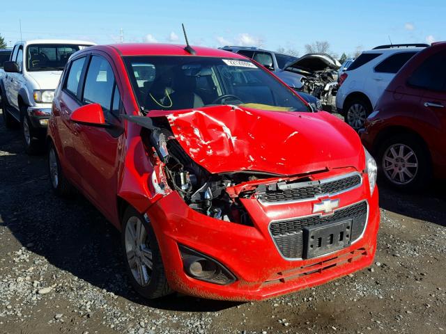 KL8CA6S95DC589228 - 2013 CHEVROLET SPARK LS RED photo 1