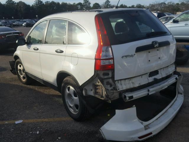 5J6RE3H34AL033943 - 2010 HONDA CR-V LX WHITE photo 3