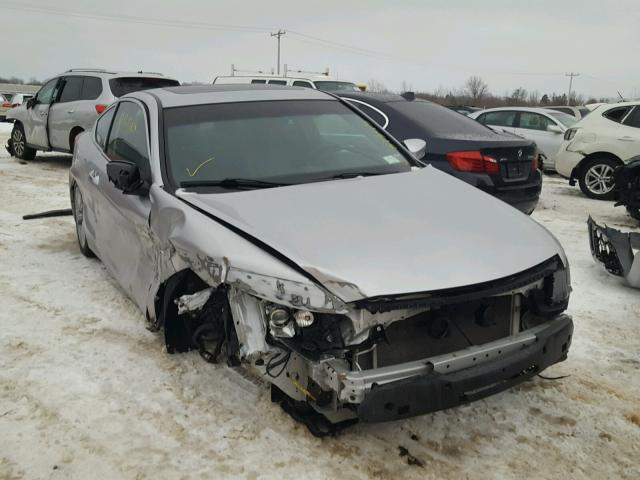 1HGCS2B81BA001758 - 2011 HONDA ACCORD EXL SILVER photo 1
