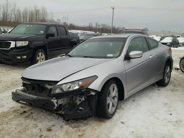 1HGCS2B81BA001758 - 2011 HONDA ACCORD EXL SILVER photo 2