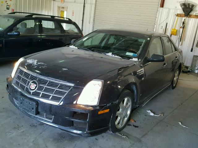 1G6DD67V180160400 - 2008 CADILLAC STS BLACK photo 2