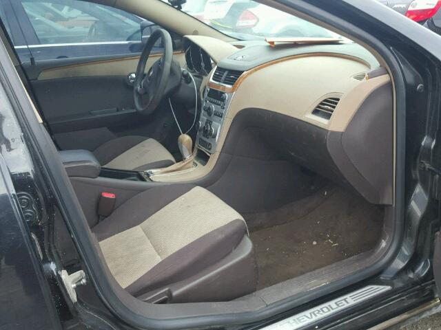 1G1ZH57B69F249491 - 2009 CHEVROLET MALIBU 1LT BLACK photo 5