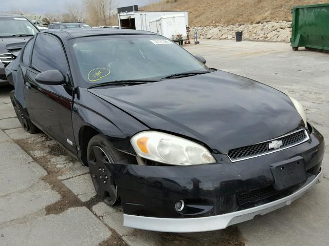 2G1WL16C869232264 - 2006 CHEVROLET MONTE CARL BLACK photo 1