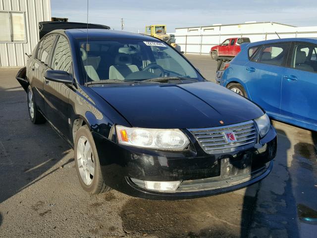 1G8AL55F37Z191046 - 2007 SATURN ION LEVEL BLACK photo 1