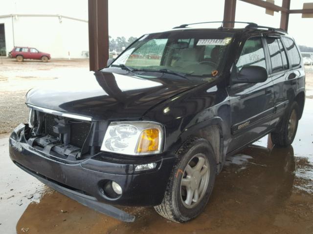 1GKDS13S952234393 - 2005 GMC ENVOY BLACK photo 2