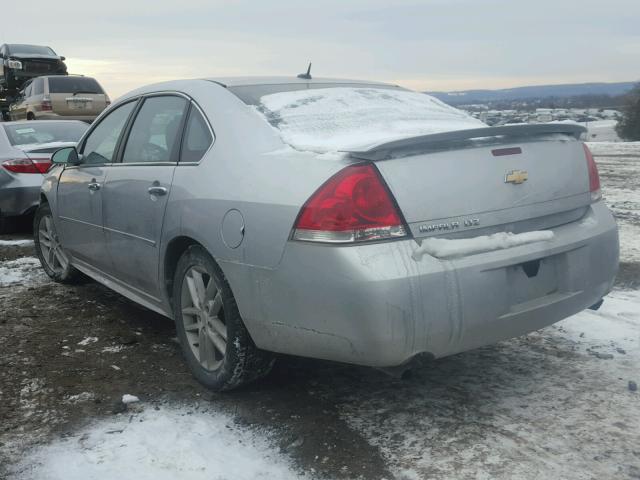 2G1WC5E32C1179502 - 2012 CHEVROLET IMPALA LTZ SILVER photo 3