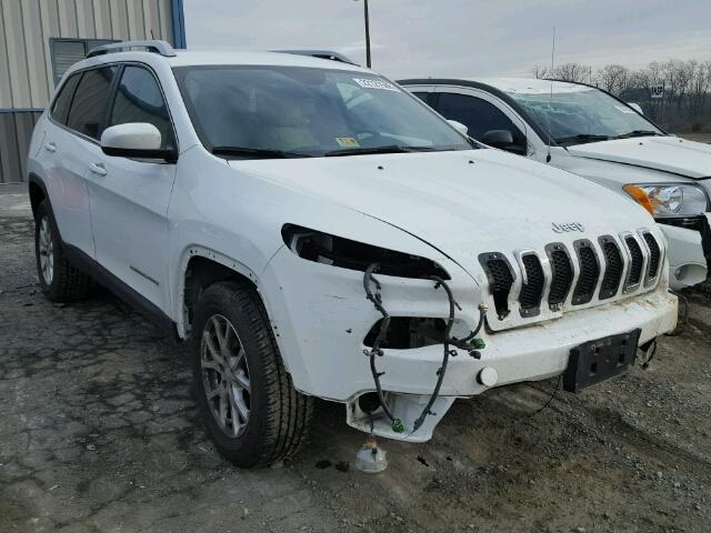 1C4PJMCB0FW529941 - 2015 JEEP CHEROKEE L WHITE photo 1