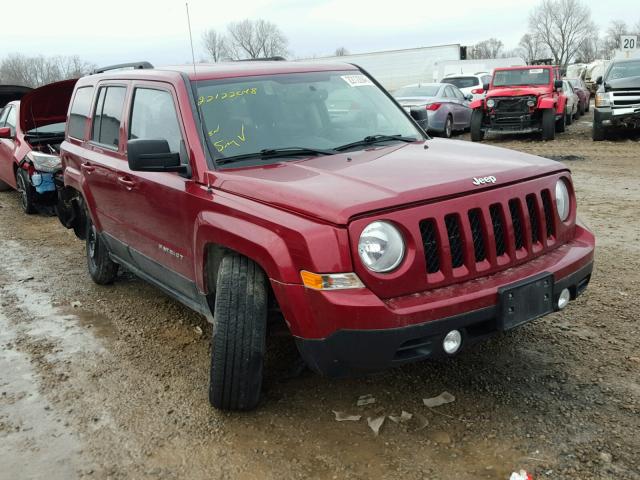 1C4NJRFB3ED804177 - 2014 JEEP PATRIOT LA RED photo 1