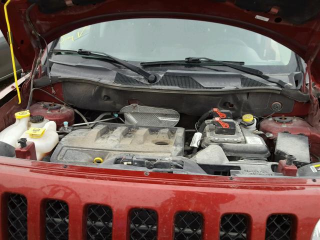 1C4NJRFB3ED804177 - 2014 JEEP PATRIOT LA RED photo 7