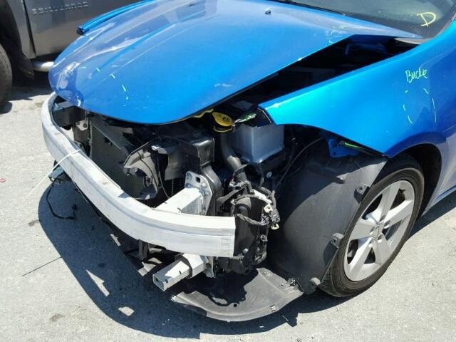 1C3CDFBB0FD373452 - 2015 DODGE DART SXT BLUE photo 9