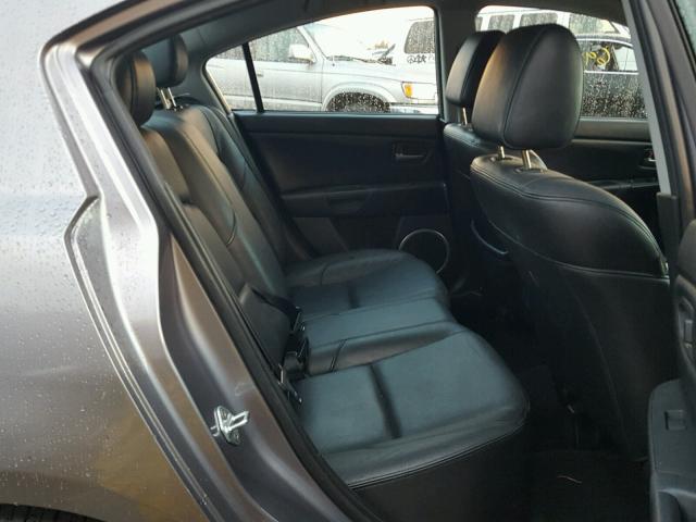 JM1BK324861441981 - 2006 MAZDA 3 S SILVER photo 6