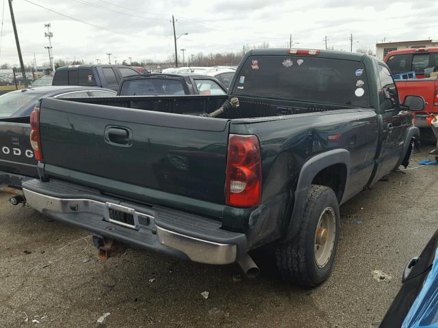 1GCHK24UX3Z168038 - 2003 CHEVROLET SILVERADO GREEN photo 4